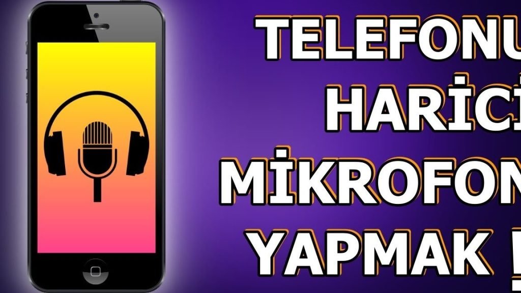 android cihazi mikrofon olarak kullanma pratik cozum