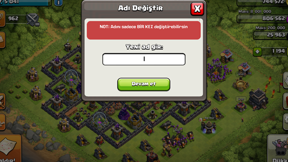 Clash of Clans Köy İsmi Değiştirme: Köyünüze Yeni Bir İsim Verin! 5 clash of clans koy ismi degistirme koyunuze yeni bir isim verin