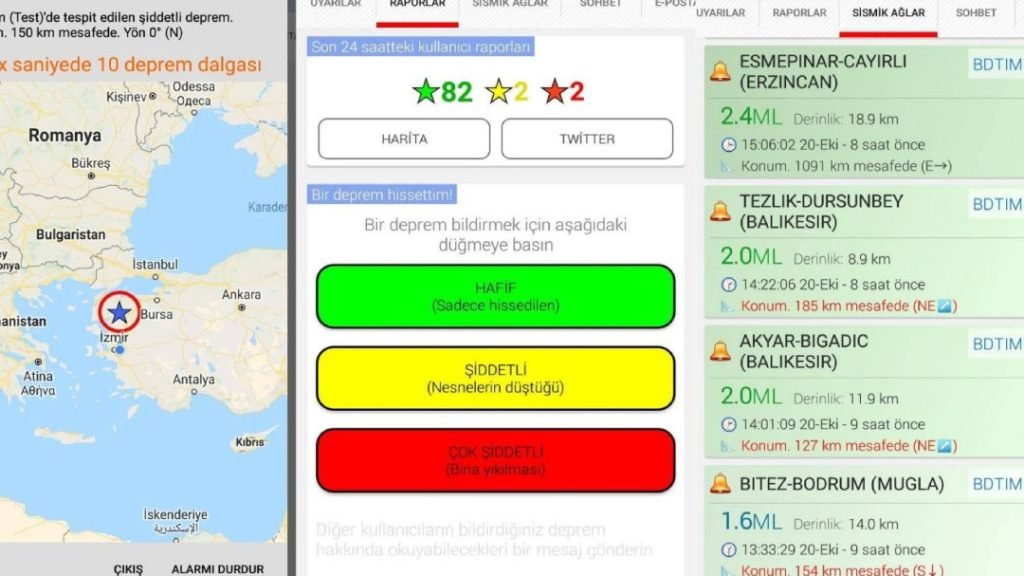Deprem Ağı Uygulaması: Deprem Anında Bildirim Alın! 1 deprem agi uygulamasi deprem aninda bildirim alin 1
