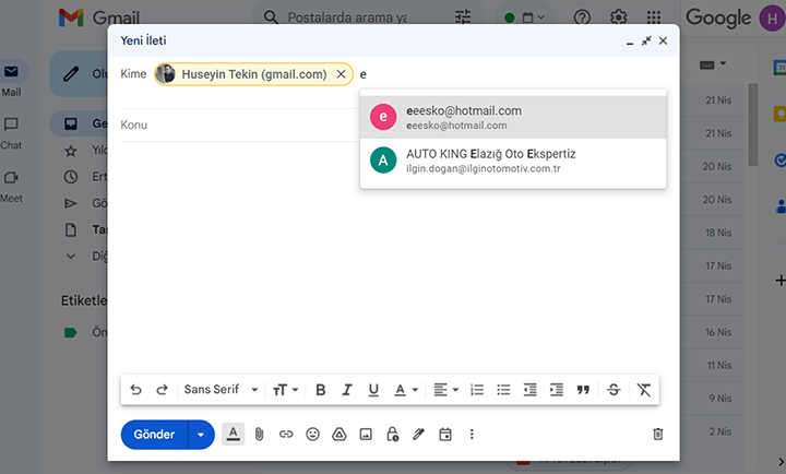 Gmail ile Toplu Mail Gönderme Nasıl Yapılır? 1 gmail ile toplu mail gonderme nasil yapilir