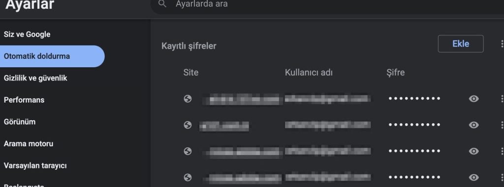 Google Chrome'da Kayıtlı Şifreleri Görüntüleme 1 google chromeda kayitli sifreleri goruntuleme 1