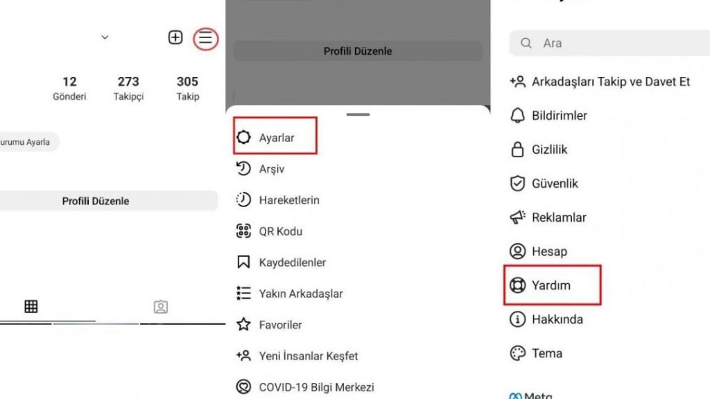 instagram destek hatti nedir nasil iletisim kurulur