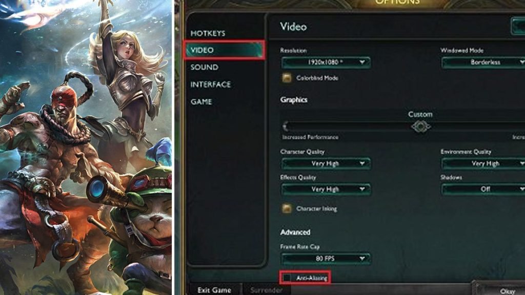 league of legends lol fps artirma nasil yapilir oyun performansinizi gelistirin