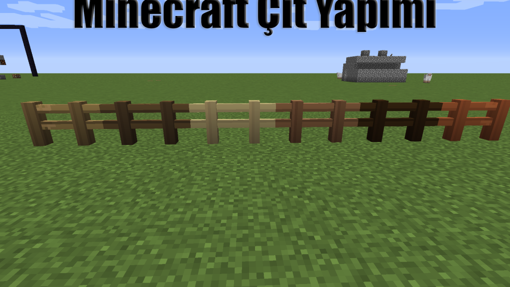 Minecraft Çit Yapımı Rehberi: Evinizi Koruyun 3 minecraft cit yapimi rehberi evinizi koruyun