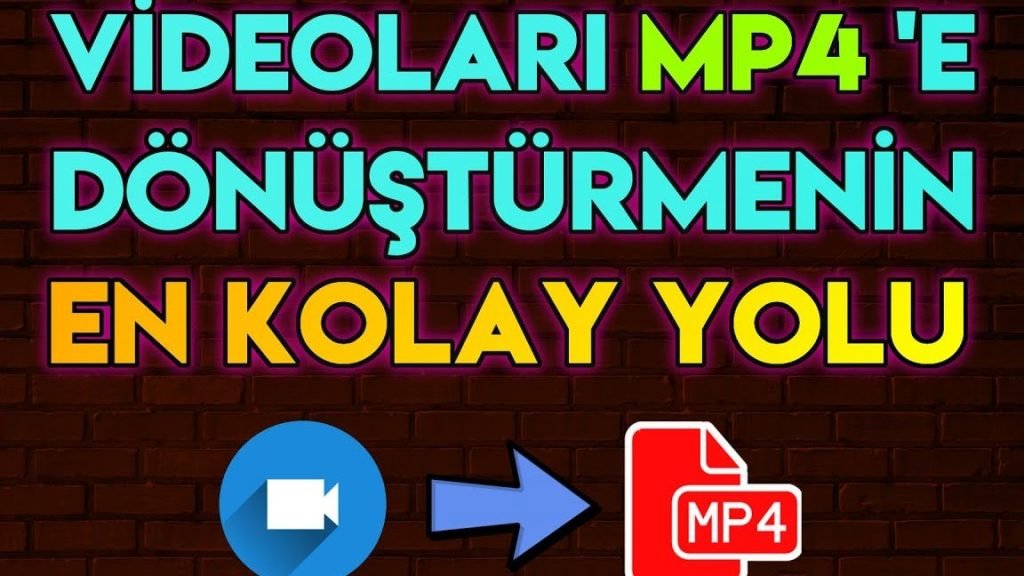 MPEG MP4'e Nasıl Dönüştürülür? Video Formatlarını Değiştirin 4 mpeg mp4e nasil donusturulur video formatlarini degistirin