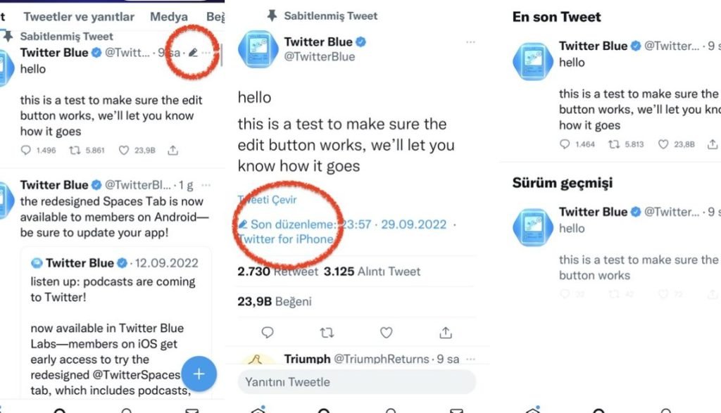 paylasilan tweet nasil duzenlenir tweetlerinizi guncelleyin