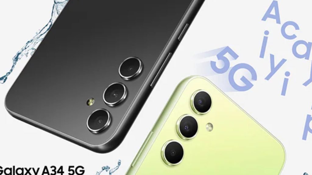 samsung galaxy a34 su gecirir mi suya dayaniklilik testi