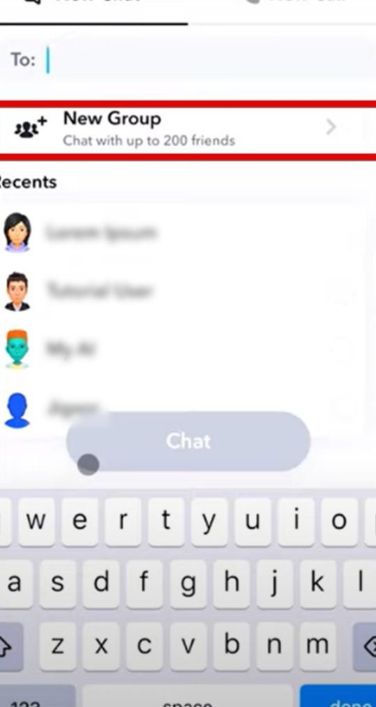 snapchatte grup sohbeti nasil olusturulur arkadaslarinizla sohbet edin