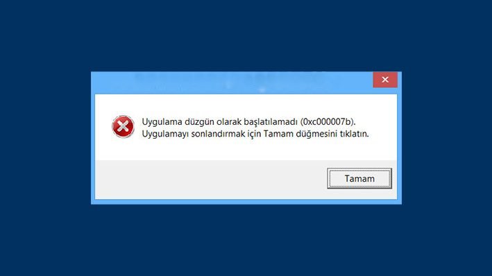 "Uygulama Düzgün Başlatılamadı (0xc000007b)" Hatası Çözümü 1 uygulama duzgun baslatilamadi 0xc000007b hatasi cozumu