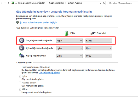 Windows 10 Hızlı Bir Şekilde Nasıl Kapatılır? Zaman Kazanın! 4 windows 10 hizli bir sekilde nasil kapatilir zaman kazanin