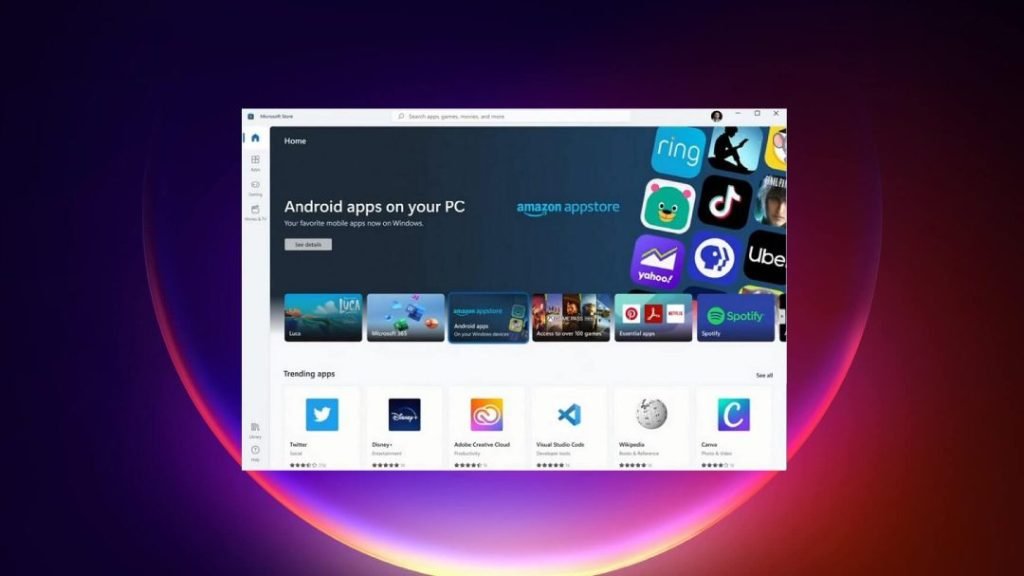 Windows 11'e Android Uygulamaları Nasıl Eklenir? 1 windows 11e android uygulamalari nasil eklenir