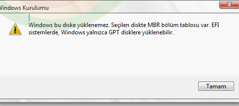 "Windows Bu Diske Yüklenemez" Hatası Nasıl Çözülür? Windows Kurulum Sorunları! 1 windows bu diske yuklenemez hatasi nasil cozulur windows kurulum sorunlari 1