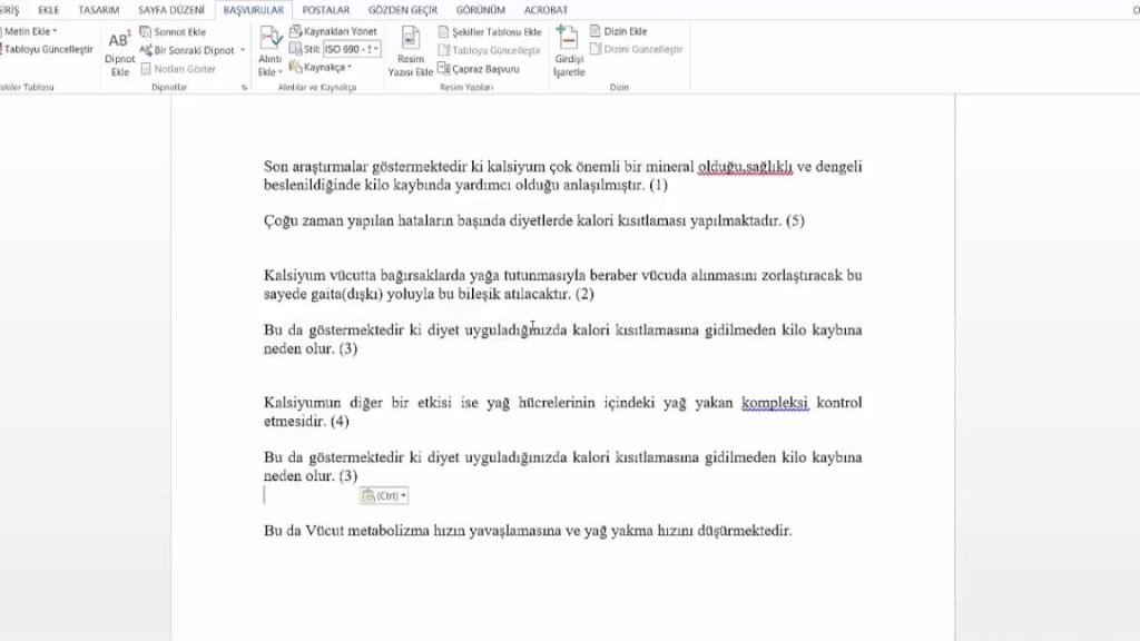 Word'de Kaynakça Nasıl Oluşturulur? Akademik Yazım Rehberi 1 wordde kaynakca nasil olusturulur akademik yazim rehberi 1