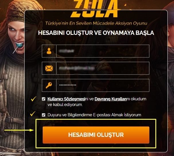 zula hesabi nasil acilir adim adim rehber